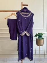 Viscous organza handworked suit-with color options RR-220